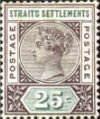 Queen Victoria Definitive 25c