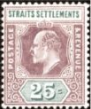 King Edward VII Definitive 25c