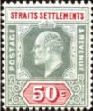 King Edward VII Definitive 50c