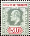 King Edward VII Definitive 50c