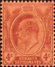 King Edward VII Definitive 4c