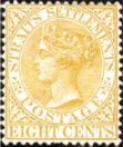 Queen Victoria 8c