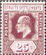 King Edward VII Definitive 25c