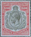 King George V Definitive $100