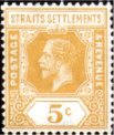 King George V Definitive 5c