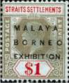 Malaya-Borneo Exhibition $1