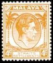 King George VI Definitive 4c