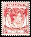 King George VI Definitive 6c