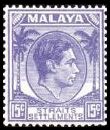 King George VI Definitive 15c