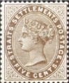 Queen Victoria Definitive 5c