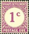 Straits Settlements Postage Due