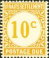 Straits Settlements Postage Due
